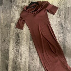 Zara Collard Dress